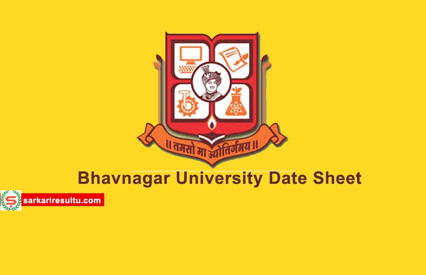 Bhavnagar University Date Sheet