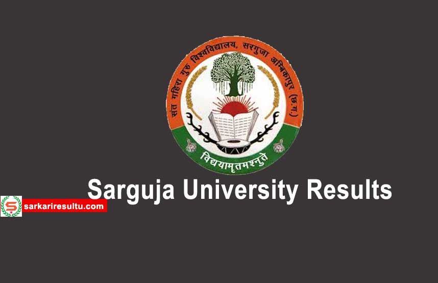 Sarguja University Result