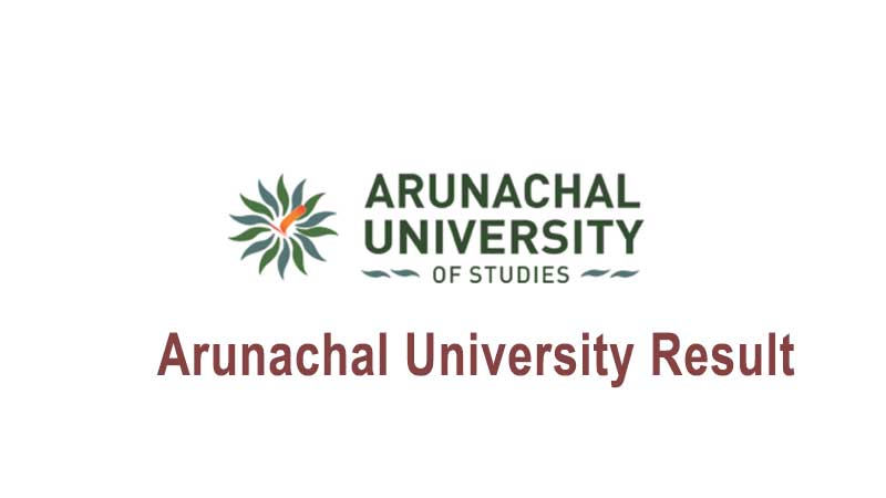 Arunachal University Result