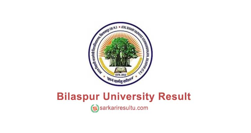 Bilaspur University Result
