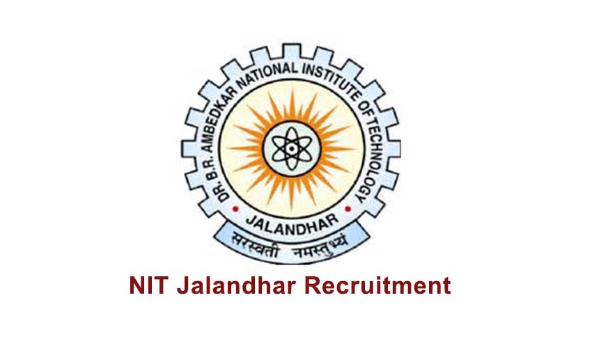 NIT Jalandhar Vacancy