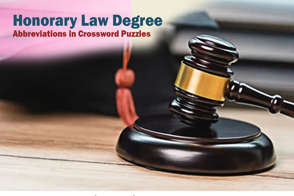 Honorary Law Degree