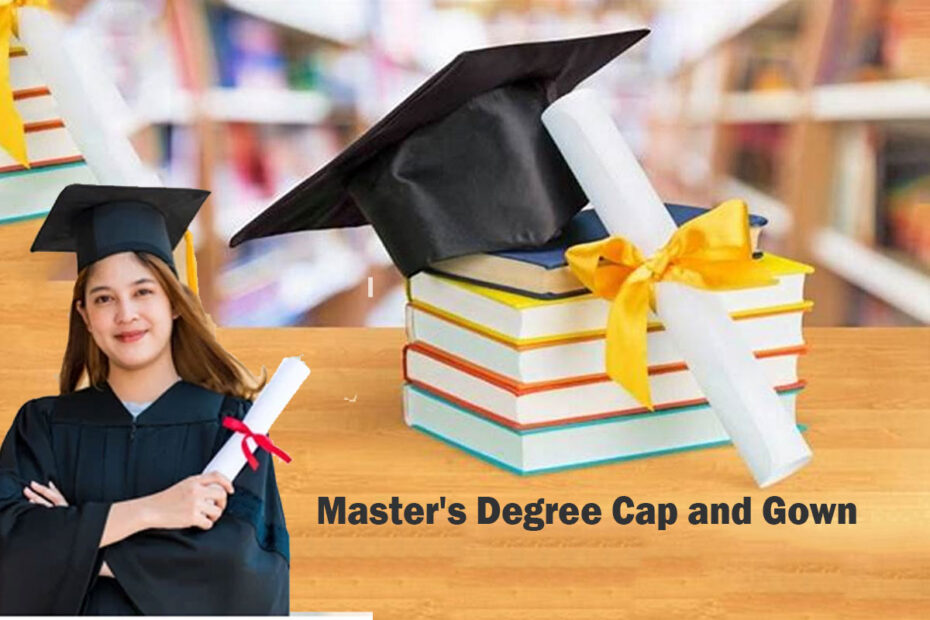 Master's Degree Cap and Gown